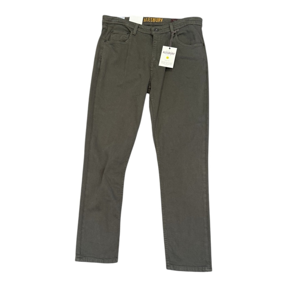 Alesbury Size 33/30 Slim Fit Jeans Grove